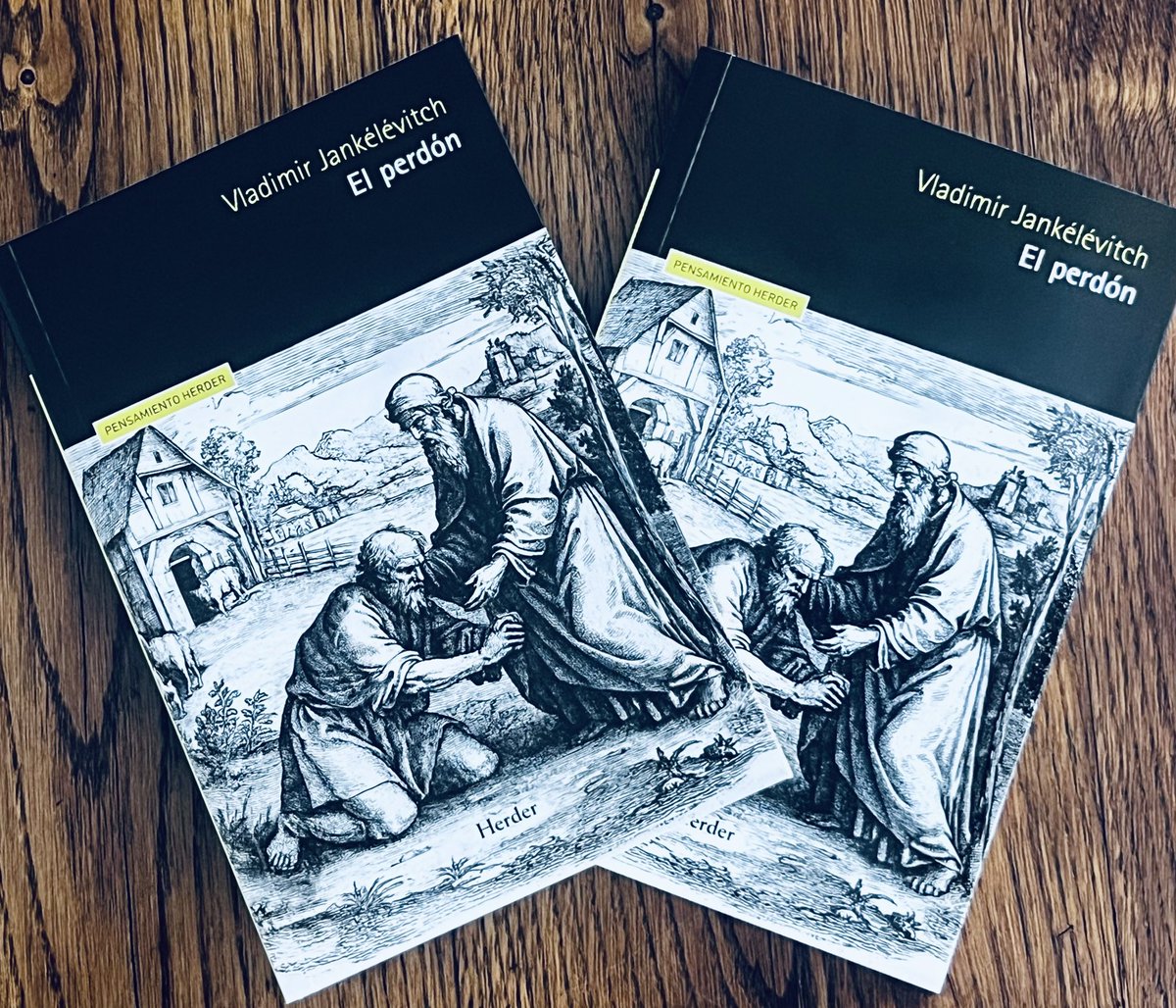 Segunda publicación del año en #PensamientoHerder.

Vladimir Jankélévitch (1903-1985) escribió  una de las obras más importantes y de referencia sobre la difícil cuestión del perdón. La recuperamos para la colección.
La semana que viene estará en librerías.