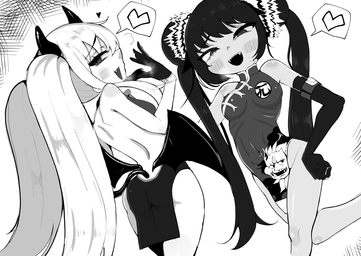 #今月描いた絵を晒そう
イベントおわったので描きたいの楽しく描きました🀄️ 