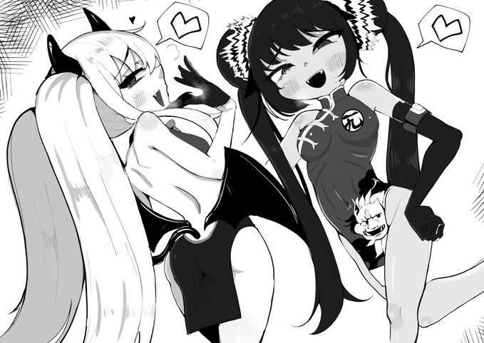 #今月描いた絵を晒そう
イベントおわったので描きたいの楽しく描きました🀄️ 