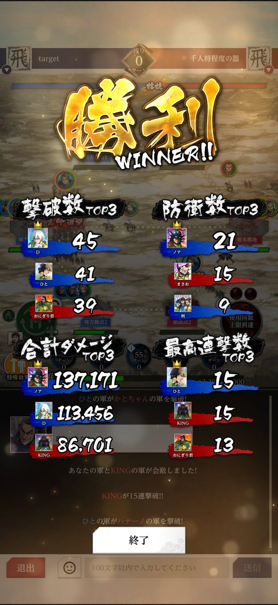 D キングダム頂天 tweet media