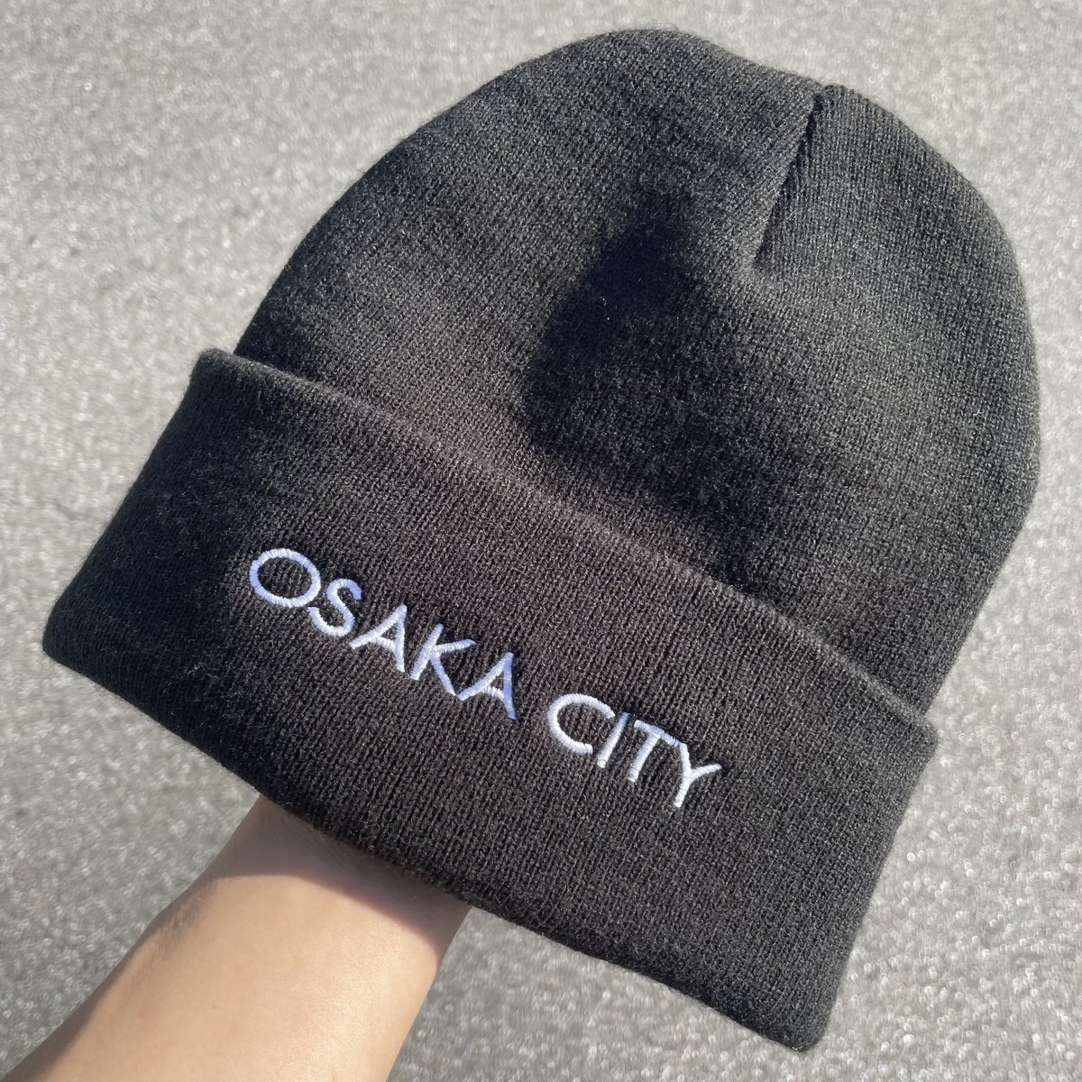 ZYS03's tweet photo. Osaka City Knit Cap

#popart #streetart https://t.co/AoUqgP5yul