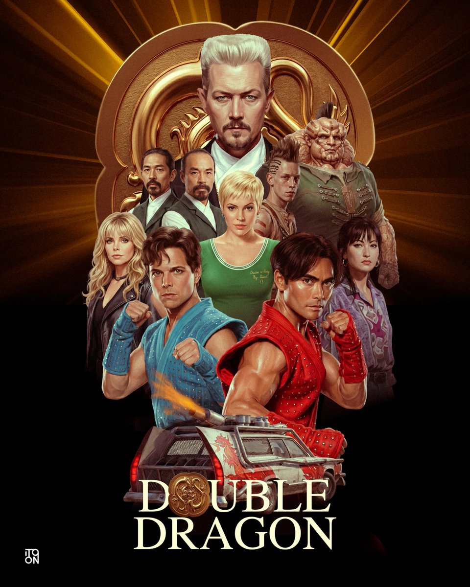 Double Dragon (1994) 
Art by Troy Austin.