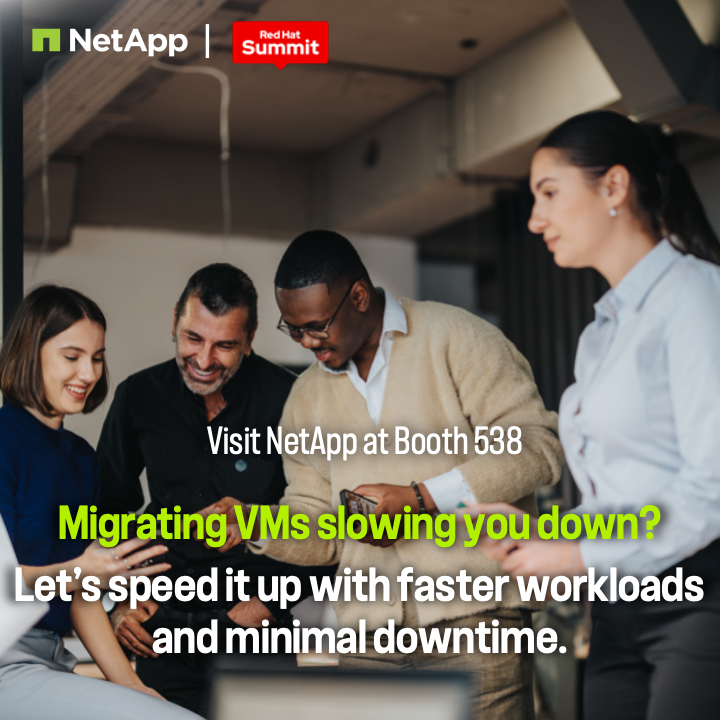 NetApp tweet media