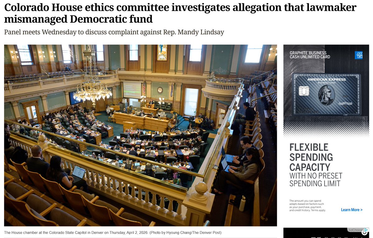 Adams County, CO GOP tweet media