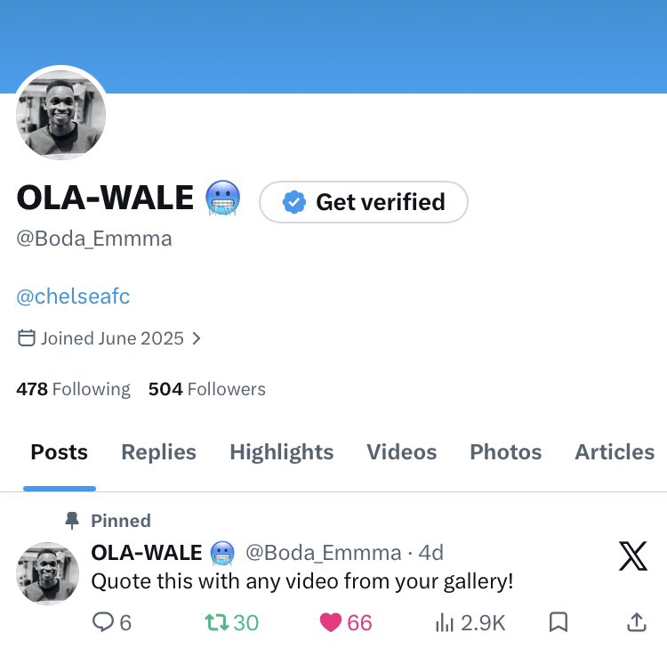 OLA-WALE 🥶 tweet media