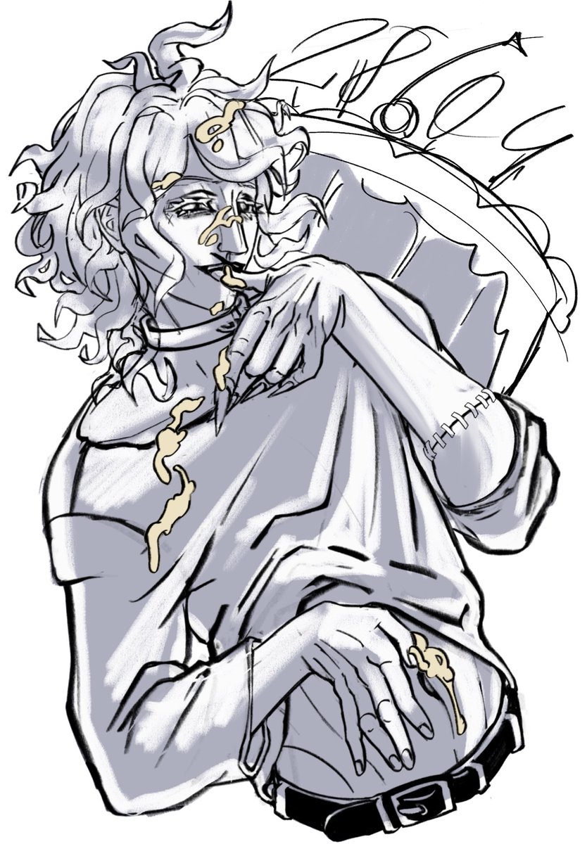 late but HAPPY BIRTHDAY KOMAEDA KUN I LOVE YOU 

and creemy cake sketch
#nagitokomaeda #sdr2