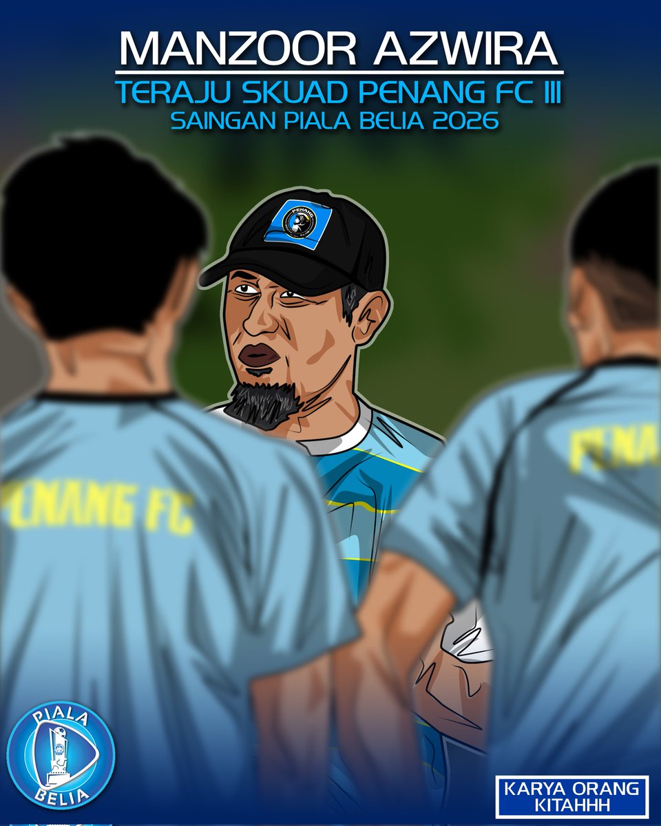 MANZOOR AZWIRA TERAJUI SKUAD PENANG FC III 🔵⚪🟡

Manzoor Azwira dilantik sebagai pengendali utama skuad Penang FC III bagi menghadapi saingan Piala Belia 2026.

Diharapkan sentuhan beliau mampu membawa Penang FC III melakar pencapaian membanggakan musim ini. 💪🏻