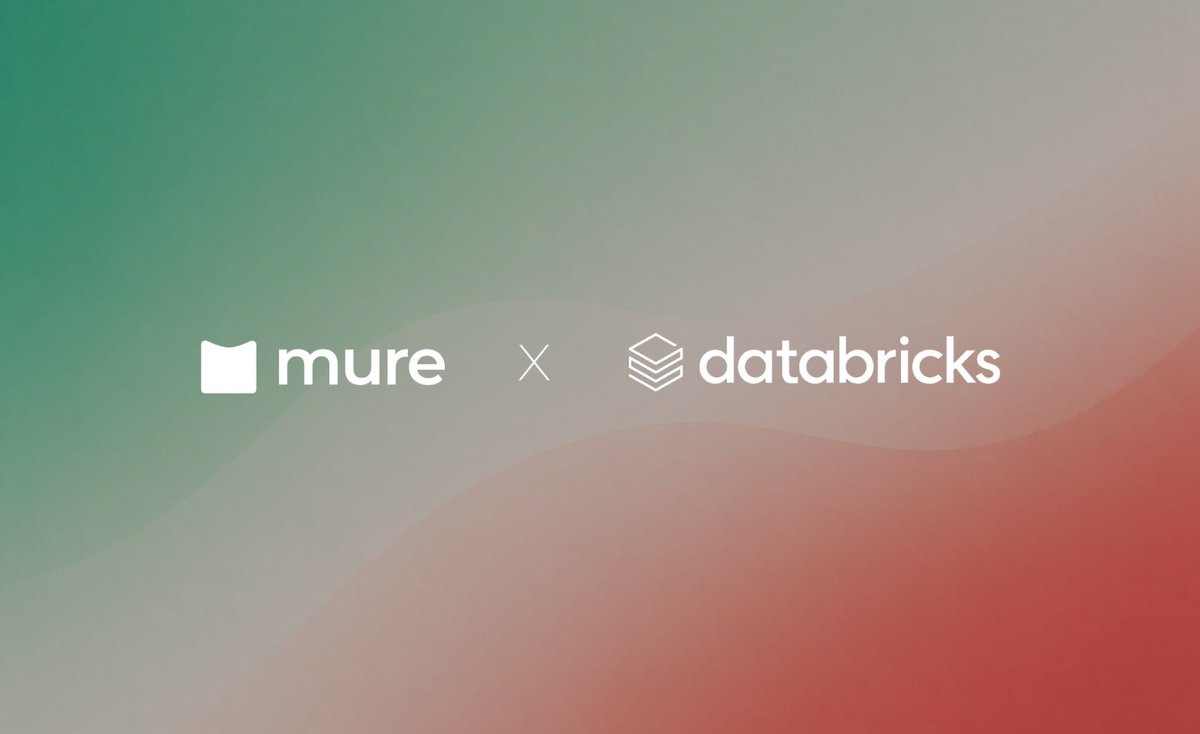 muredata's tweet photo. We're excited to share that @muredata is now an official Databricks partner!
 
This helps the AI-native data agency better serve our @databricks (Spark, ML, AI) clients.

More to come! https://t.co/VIZEwTV6rX