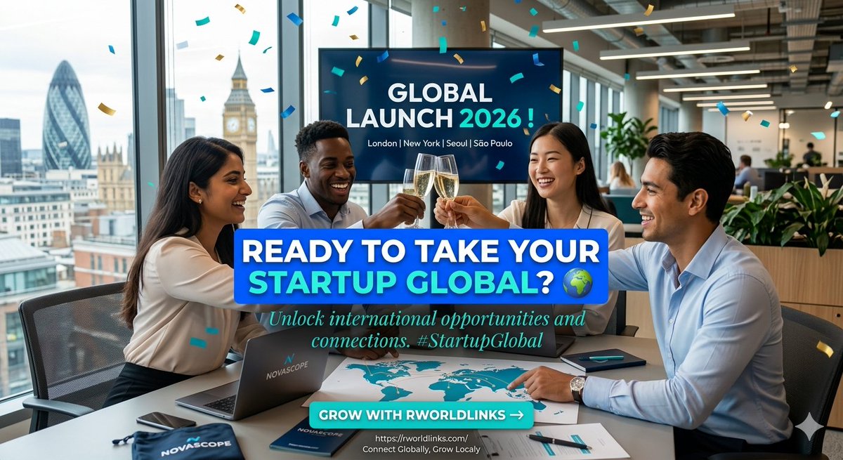 Jai10708169's tweet image. Ready to take your startup global? The right platform can change everything 👉 rworldlinks.com
#ScaleUp #StartupWorld #GrowthStrategy