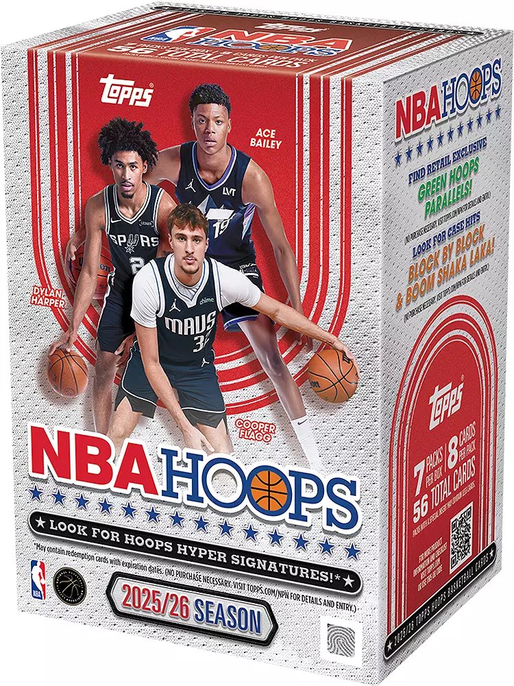 Pre-Order Now: 2025-26 Topps NBA Hoops at Dick's Sporting Goods