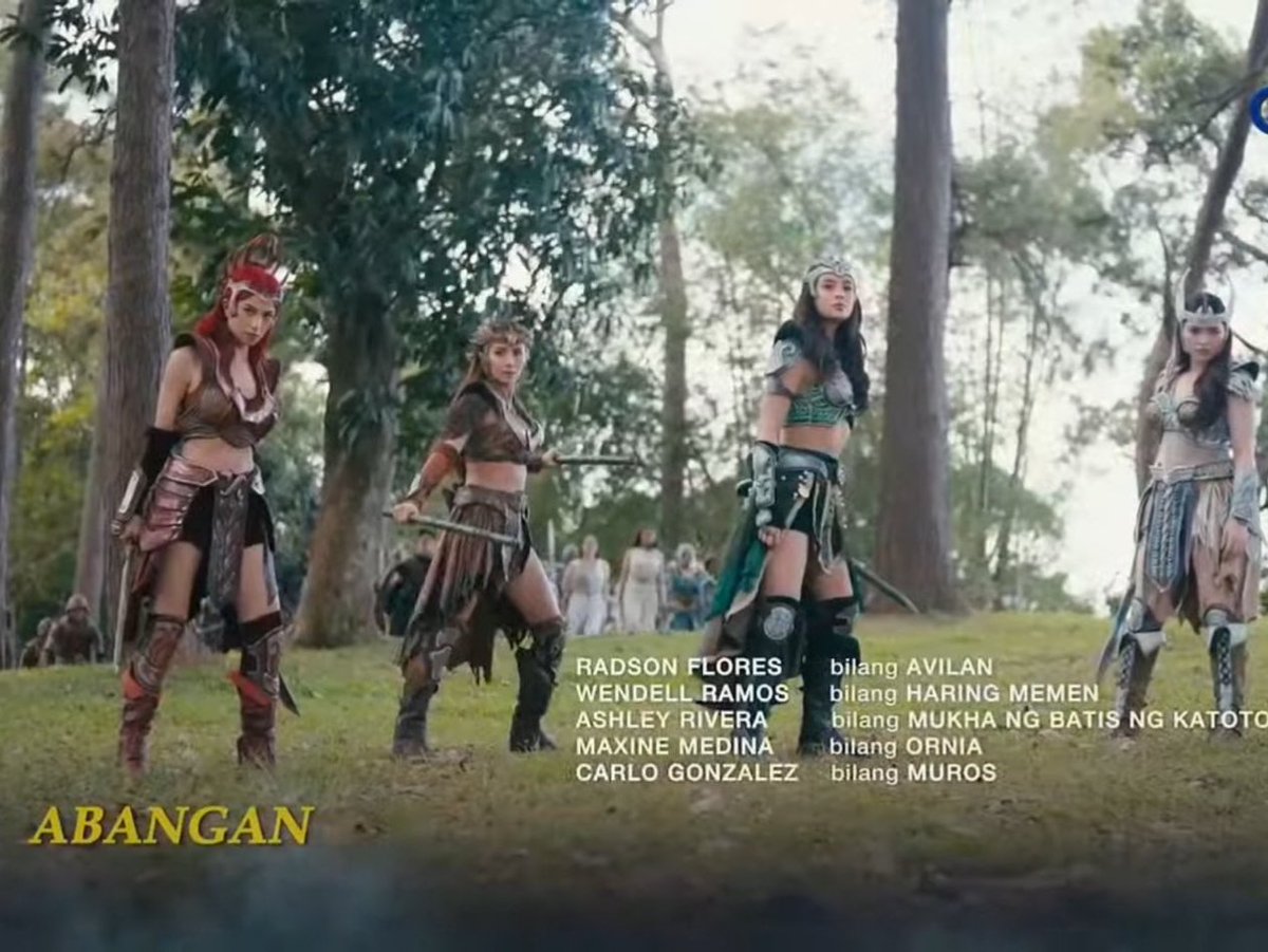 Nayeia_'s tweet photo. Kinikilig ako sobra! Frontliners ang mga Ynang-Reyna, tapos next in line ang mga first daughters. This makes me so happy! 🥹

#SanggreTagumpay https://t.co/VUOL6ZS6T9
