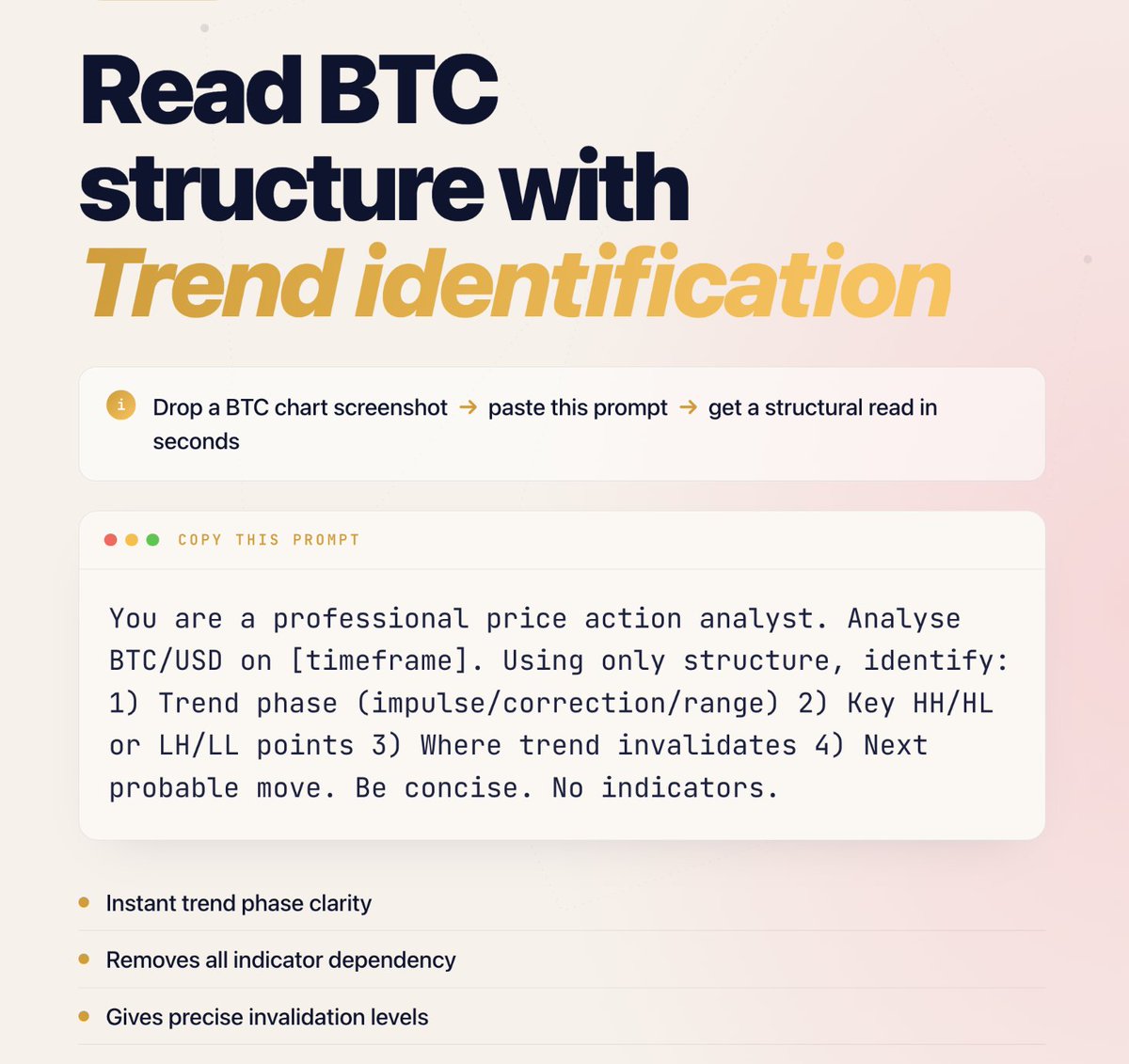 AlphaCartell's tweet photo. Claude AI for Traders 

I've packed everything you need to get started into one document.

Grab it for FREE:
• Like + Repost + drop "Claude AI" in the comments
• Follow me so I can DM you. https://t.co/qaSfkeoh6y