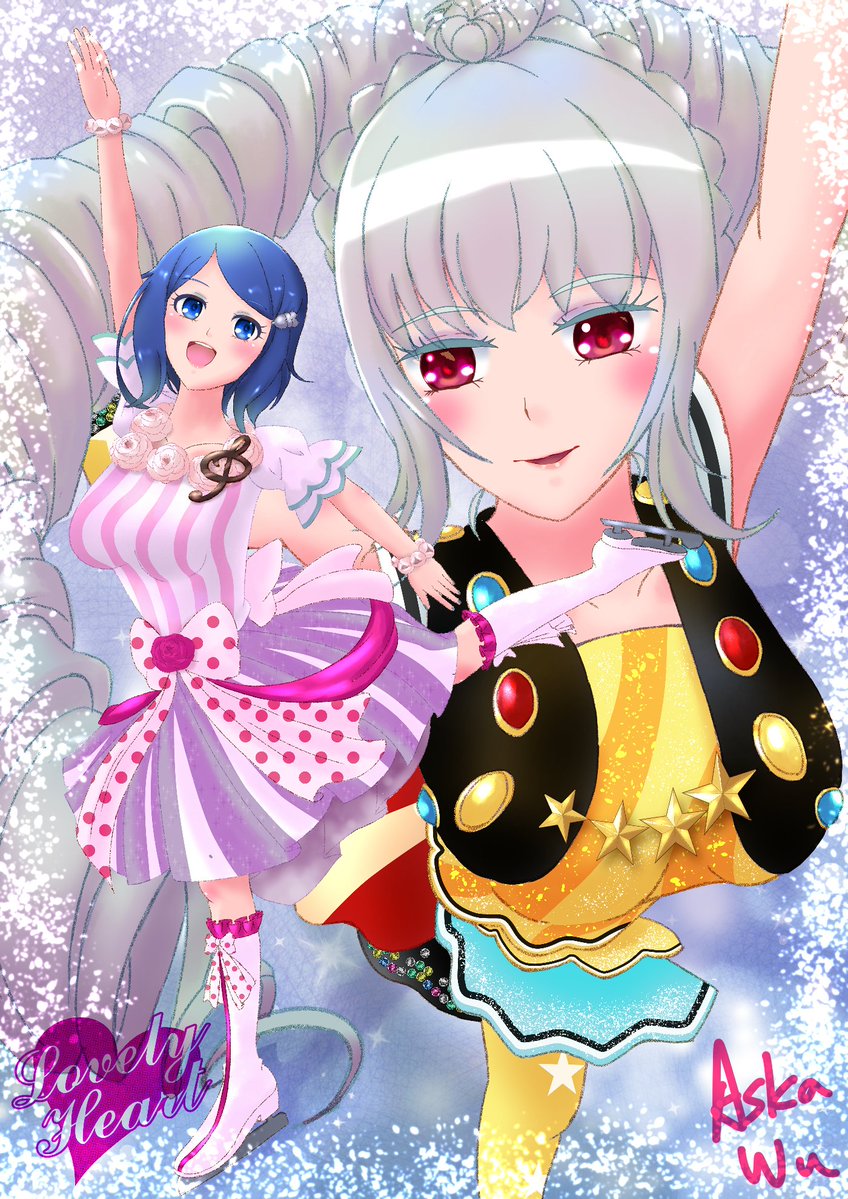 同じ舞台で再びパフォーマンスを行った🤍 #プリティーリズム