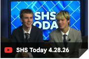 SalineHS's tweet photo. 🎥 The latest SHS Today is here! Catch all the highlights, stories, and updates from Saline High School for April 28, 2026. Don’t miss out—watch now and stay connected with what’s happening at SHS! 👇

https://t.co/Yd3jvHOyvm https://t.co/3RGBYfRdD1