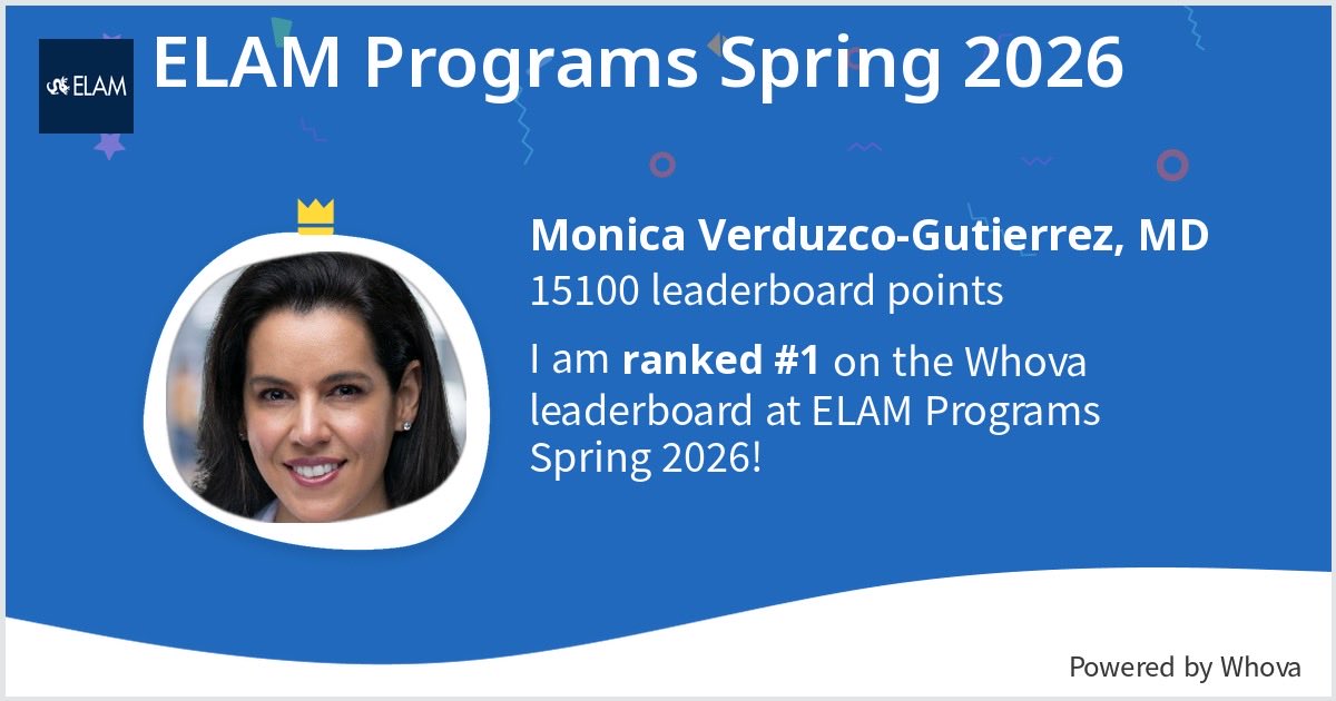 Monica Verduzco-Gutierrez, MD tweet media