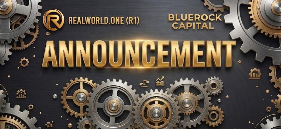 R1RealWorld's tweet photo. ⬛️Major Announcement⬛️
BlueRock Capital has entered R1
Now a core shareholder-level force, driving capital integration and accelerating RWA settlement infrastructure ⚙️
it’s structural alignment at the capital layer
R1 enters new phase 🚀
#R1 #RealWorldR1 https://t.co/WDwL6nqLSE