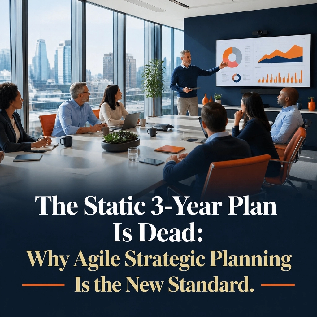 AssociationExec's tweet image. The static 3-year plan is dead. Shift from "Predict -&amp;gt; Approve -&amp;gt; Defend" to "Direction -&amp;gt; Review -&amp;gt; Adjust." Agility isn't a buzzword: it's how modern boards protect their mission.

Full guide: associationoptions.com/the-static-3-y…

#Nonprofit #BoardGovernance