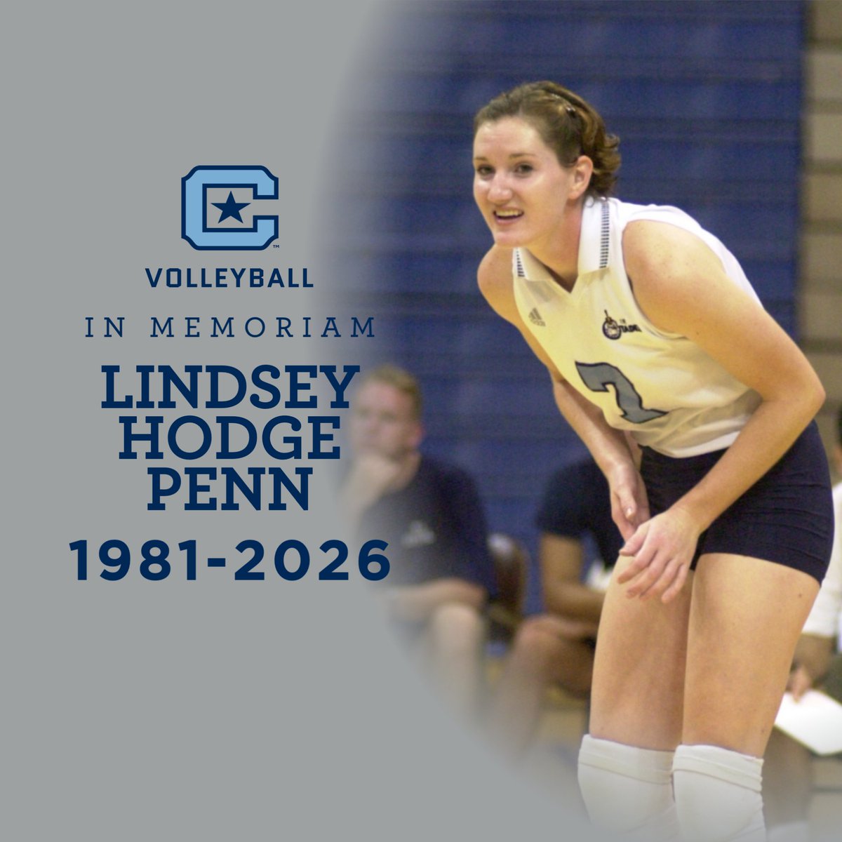 CitadelVB's tweet photo. The Citadel Athletics family is saddened by the passing of former volleyball cadet-athlete Lindsey Hodge. Our thoughts and prayers are with her family and friends during this difficult time. https://t.co/aOpOiycuyD