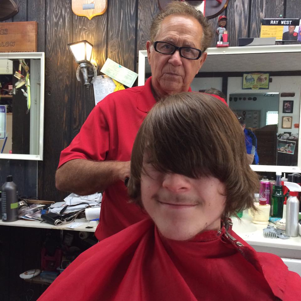 Colerain_Twp's tweet image. An 86-year-old man who has been cutting #hair in our #community for more than 60 years! Ray West of Ray's Barber Salon and his #son Trent have been making people look good for decades, and that's why they are this week's stop on the Decades Tour: youtu.be/-a6HJv5uL-Y