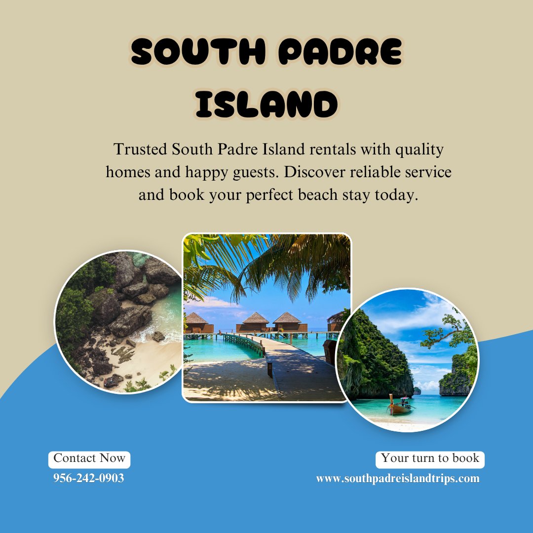 spislandtrips's tweet image. Reliable service, quality homes, happy guests. The South Padre Island rental agency locals recommend. Find your stay today!
🌐 southpadreislandtrips.com
☎️ (956) 242-0903
#SouthPadreIsland #VacationRentals #BeachGetaway #TexasTravel #IslandLife #BeachVacation #TravelTexas #Beach