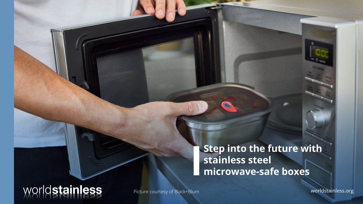 worldstainless1's tweet image. #Microwave‑safe #stainlesssteel is here. 304‑grade containers with redesigned corners = safe and tested. Benefits:
• Eco‑friendly
• Food‑safe
• Versatile
• Convenient
• Long‑lasting
A smarter way to store, heat, and protect your food — sustainably.
ow.ly/ZRvl50YMH00