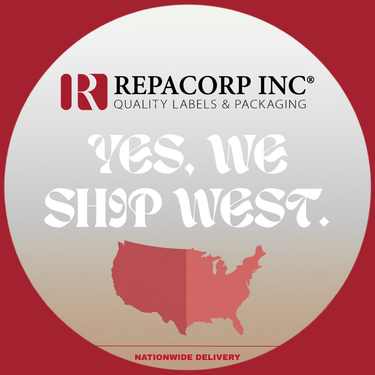 RepacorpI's tweet photo. Do you ship out west of the Mississippi? 👀
✅ Yes—and we do it well.
Our Arizona location helps deliver faster, more reliable, and cost‑efficient shipping to western &amp; central states.
Shipping west? Let’s simplify it.
#Logistics #Shipping #Arizona #SupplyChain https://t.co/x8GgXyvK8V