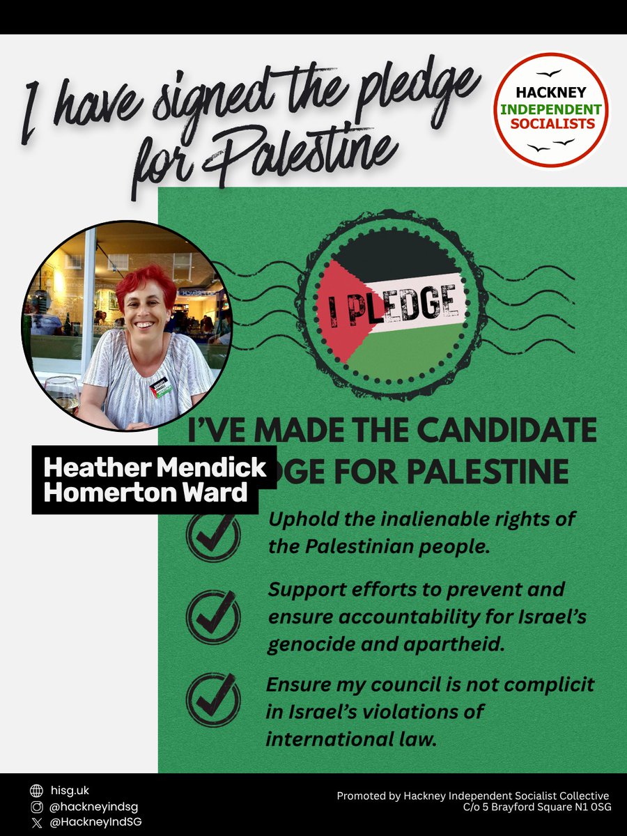 Hackney Independent Socialist Collective tweet media