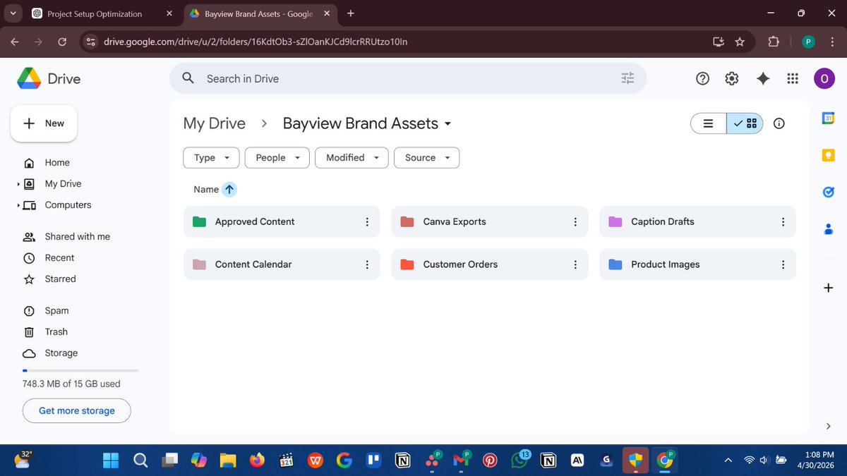 OsatoPrecious6's tweet image. Built a mock VA workflow for Bayview using Asana + Google Workspace to bring structure, clarity, and consistency to operations and content scheduling. Focused on turning chaos into a simple, organized system.

#15daysmockprojectwithmavie #VirtualAssistant #Productivity #Workflow