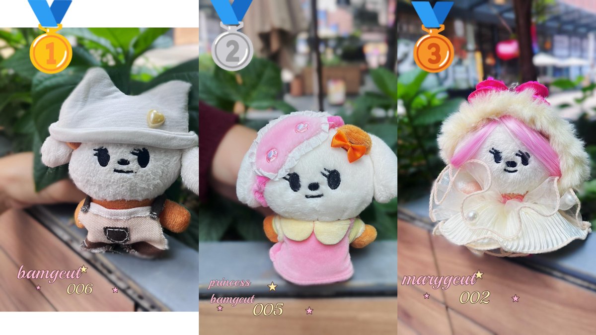 UppuzMY's tweet photo. 🩷🌸˚𓍢ִ໋My Bloomz Universe Contest🌷͙֒✧🩷

We're excited to announce the winners of the Bamgeut Dress-Up Contest! 

Congratulations! 🎉 

1) Bamgeut - @Isabelle939853 (album)

2) Princess Bamgeut - @tmrwbytogether (album)

3) Marygeut - @kitztxt (album) https://t.co/qWh6UmvKbv