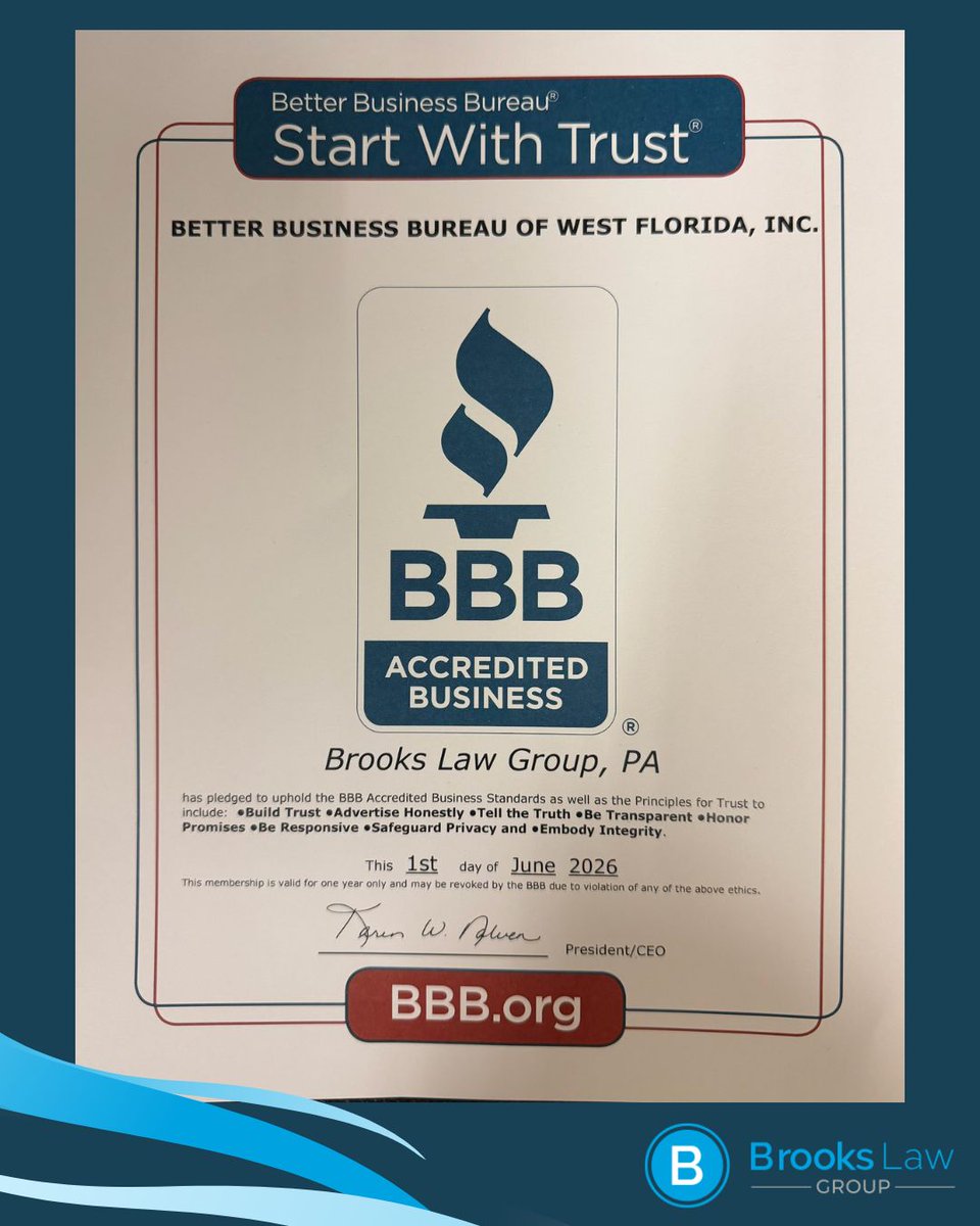 Brooks Law Group, PA tweet media