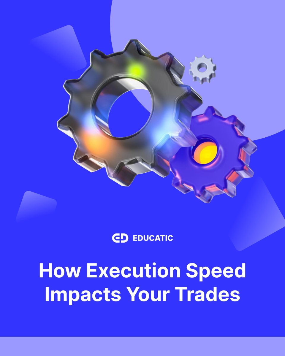 educaticio's tweet photo. How Execution Speed Impacts Your Trades: Fast execution reduces slippage; delays cause missed chances; speed matters in volatility. Improve with insights from https://t.co/yHUSJZp26i. 

🟦 #Execution #TradingPerformance #MarketEfficiency #Educatic https://t.co/QqMUHPtH0n