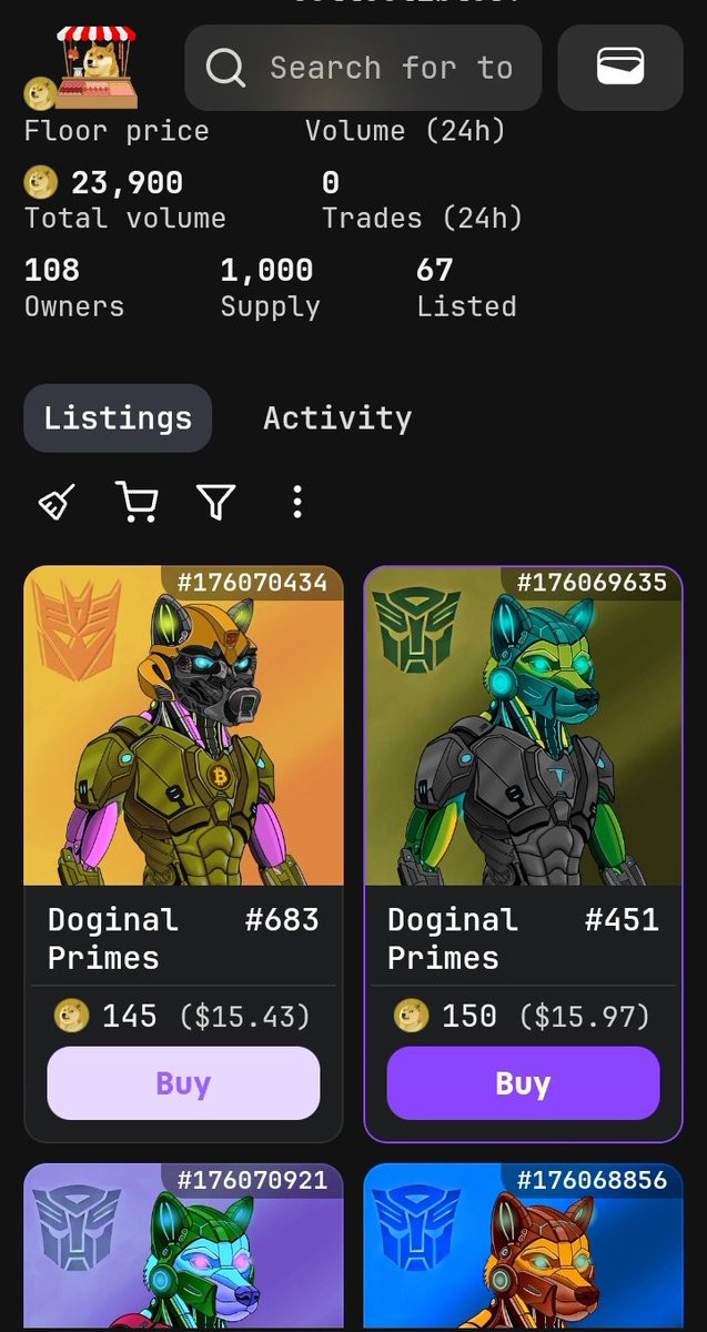 doginalprimes's tweet photo. Choose where to buy your Prime NFT ! 

https://t.co/BXvyowd9Wg or https://t.co/OS4qWYR6bg https://t.co/lJMkXhg3OJ