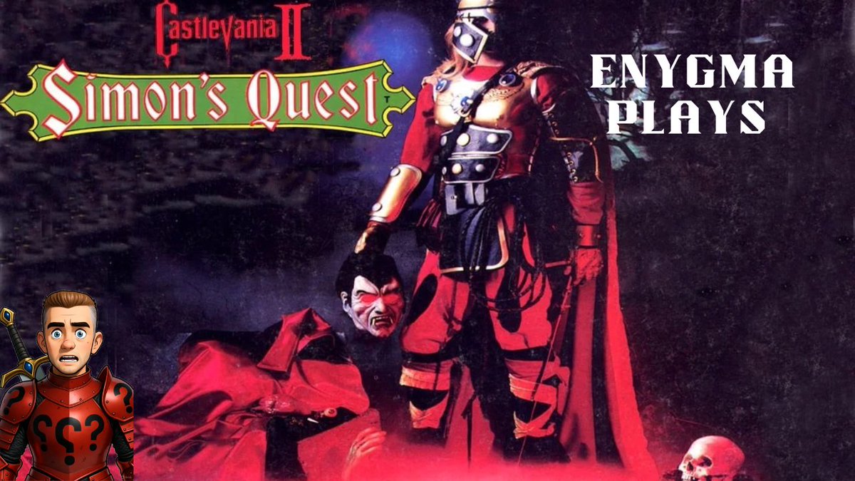 EvilEnygma's tweet image. What a horrible Thursday to have curse!  Let's get into Castlevania 2: Simon's Quest! Come help me grow on Rumble and YouTube!  It's FREE to help!  Thank you for your help and support!

twitch.tv/evilenygma

rumble.com/user/EvilEnygma

youtube.com/@EvilEnygma

#smallstreamer