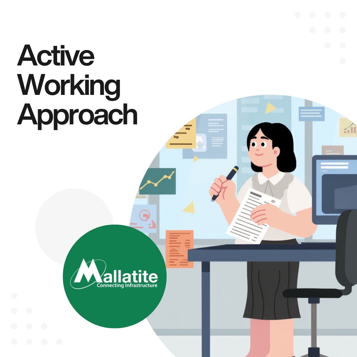 MallatiteLtd's tweet image. 💚Active Working Approach💚

Today is #OnYourFeetBritain, a reminder to sit less and move more👣

Simple shifts like standing on calls, walking between meetings or stretching can boost energy and focus.

More reasons to build movement into your day✨

#WellBeing #HealthyWorkplace