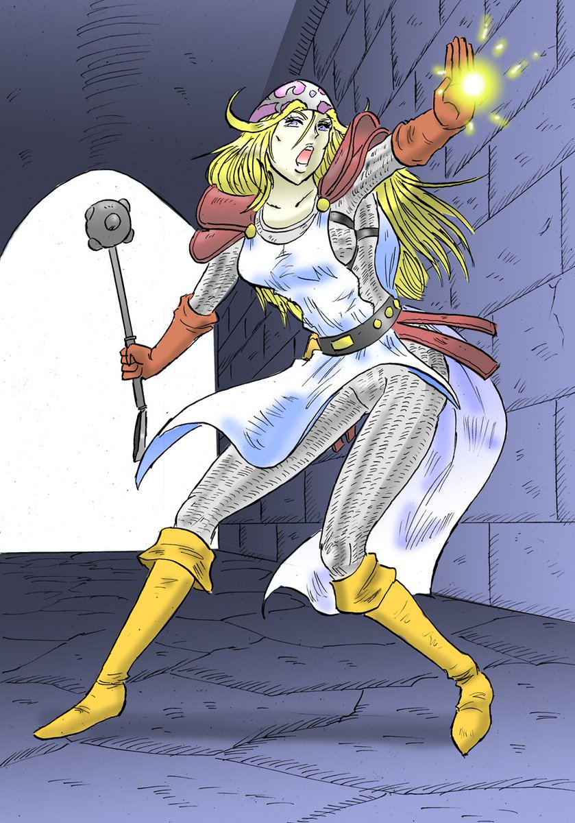 #今月描いた絵を晒そう
今月はゲームキャラを結構描きました。 
