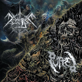 KMANRIFFSMetal's tweet photo. DETH DEKK DOMINIONS:🎧🆕🎧
PUTRED / DECEASE - Decessus Putridus EP 🇷🇴⚛️
4 Track Split EP from Romanian Death & Death/Thrash Metal outfits⚛️
BC➡️https://t.co/00YriJjs80⚛️
#Putred #Decease #DecessusPutridus @loudragemusic #DeathMetal #DethDekk #DDDApr29 #KMäN https://t.co/gSCYpwIUvK