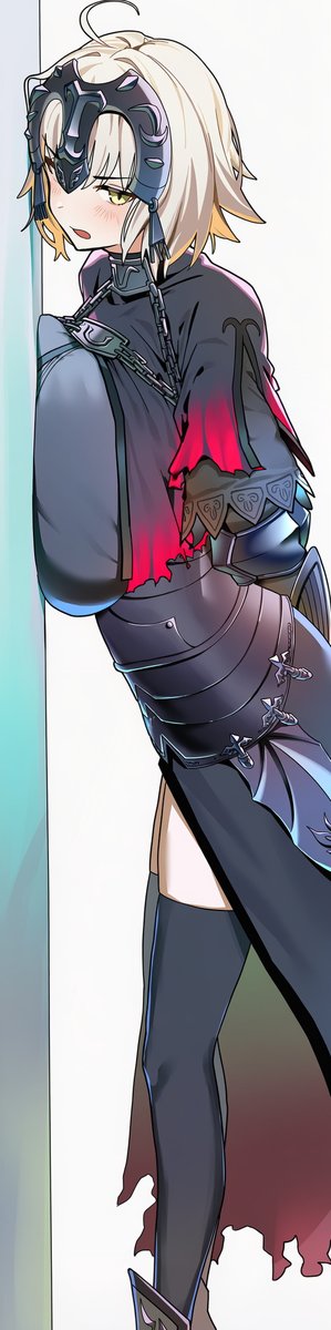 TakoTama02's tweet photo. ジャンヌオルタ                                                                                                                                                                                                                                                                                    [SFW Anime-Style Original Artwork. Safe for work.]