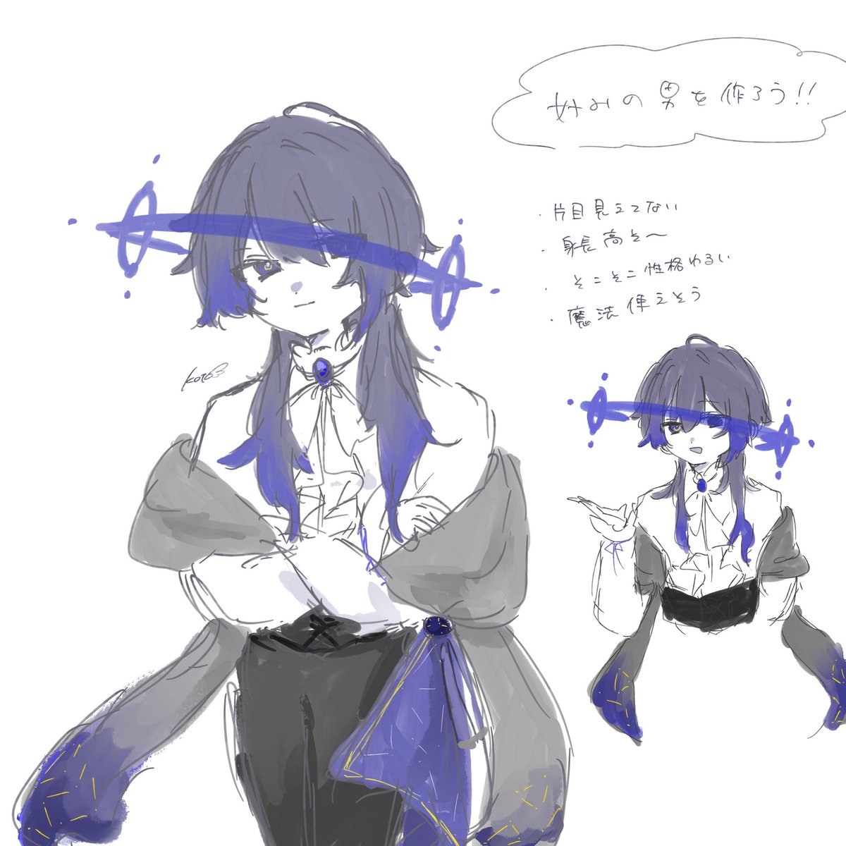 kotoO_O3's tweet image. 性癖詰めた男つくりましたﾜ
#oc