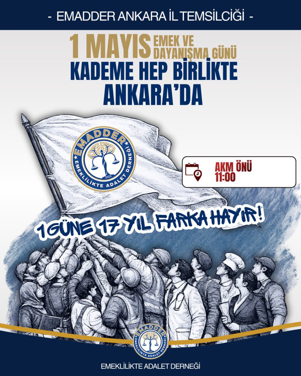 EMEKLİLİKTE ADALET DERNEĞİ ⚖️ tweet media