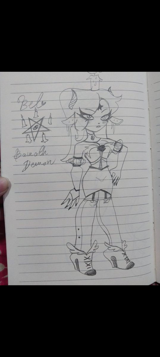 vox_x9's tweet image. #satan #art #candles #sketches #demon #fashion #cartoon