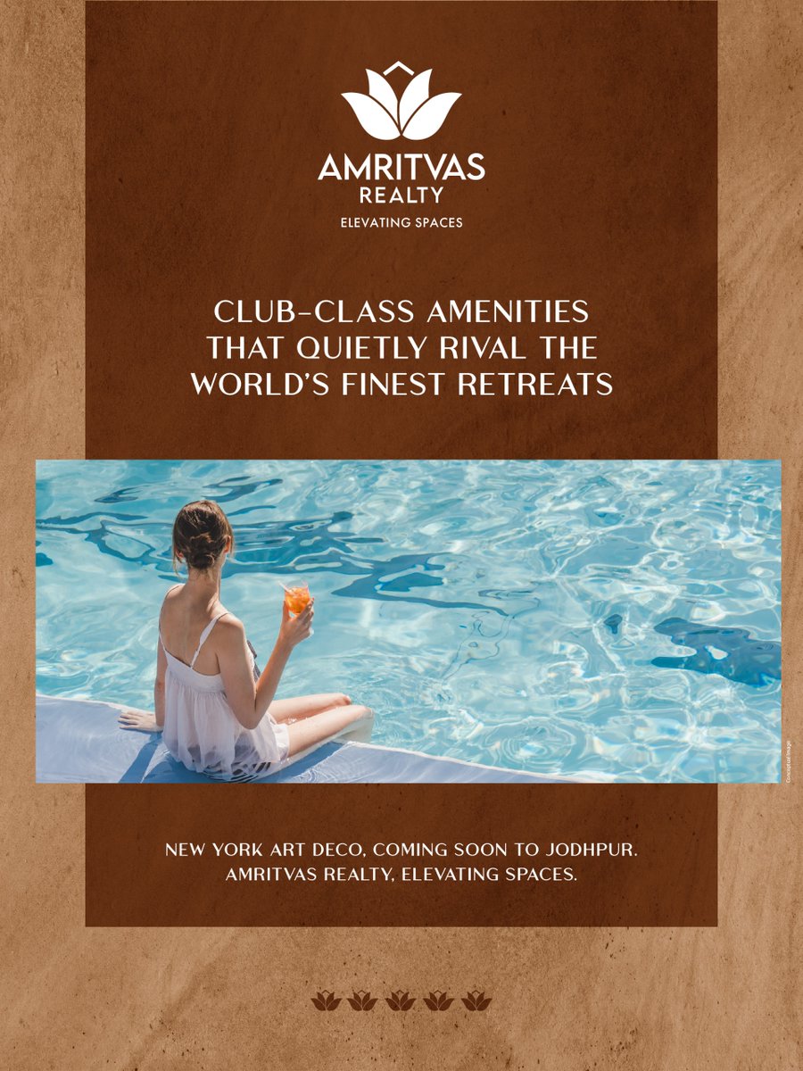amritvasrealty's tweet image. Clue-Class Amenities that Quietly Rival the word's finest retreats

New York ART DECO, Coming Soon to Jodhpur, Amritvas Realty, Elevating Spaces.

#artdeco #newyork #jodhpur #amritvasrealty #skyline