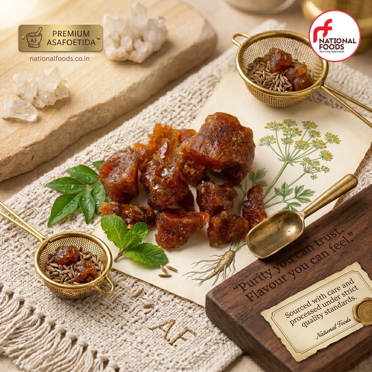 hingspecialist's tweet photo. Purity you can trust. Flavour you can feel. 🌿
At National Foods, we believe true Hing should be uncompromised. Sourced with care, processed with precision, and delivered with excellence.
Because when ingredients are pure, every meal speaks for itself.
#NationalFoods #Hing https://t.co/XT4RAc3N93