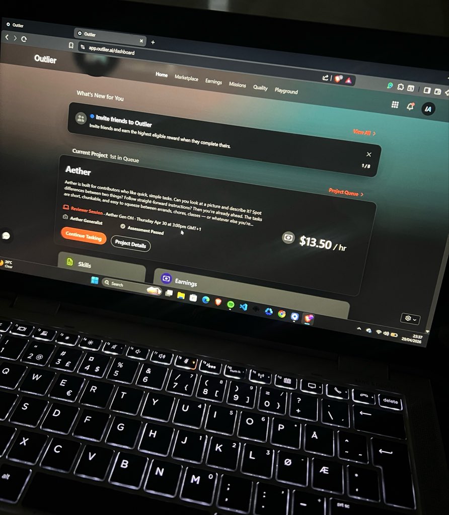 oxwonder's tweet photo. Another Aether assessment passed 🫩
Second one of the week  btw 

I also have some onboarding to do later today 

If you need help with Aether onboarding 
I’m your guy 

Just send me a DM and let’s get you started on aether.
If you also need a tasker. Hit me up 

Stay winning 🤝 https://t.co/iOXnEYeU1Y