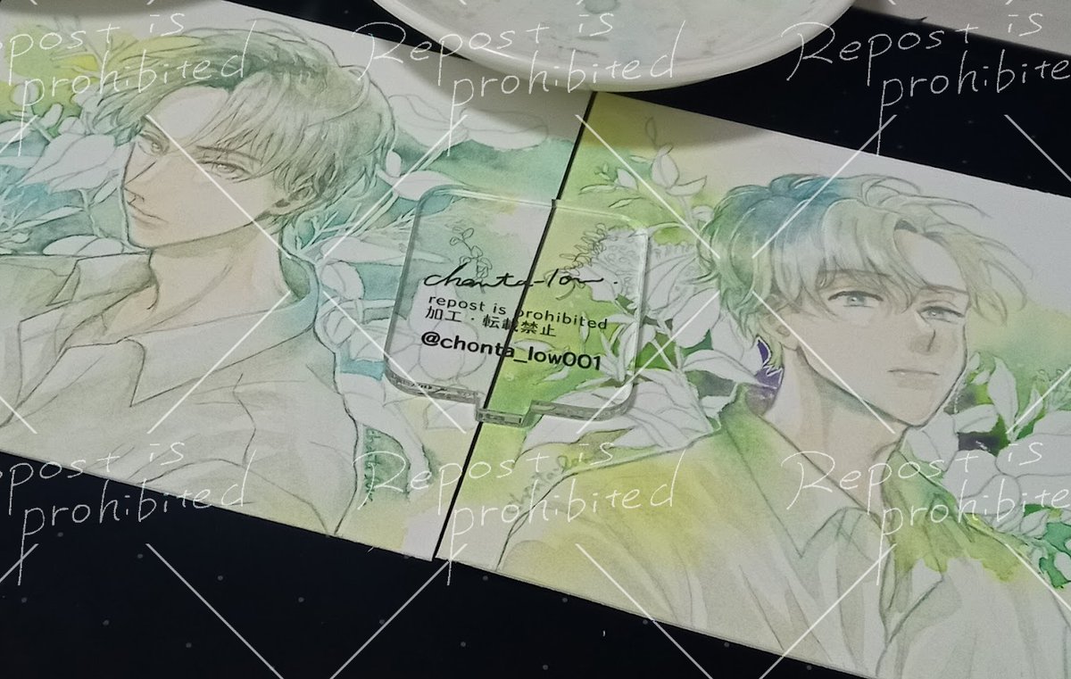 #GWアナログ絵祭り
#ゴールデンウィークSNS展覧会2026

透明水彩でメンズ＋植物🌿を主に描いています
今年は色んな色を使うことに挑戦しています🩷💜💙💚