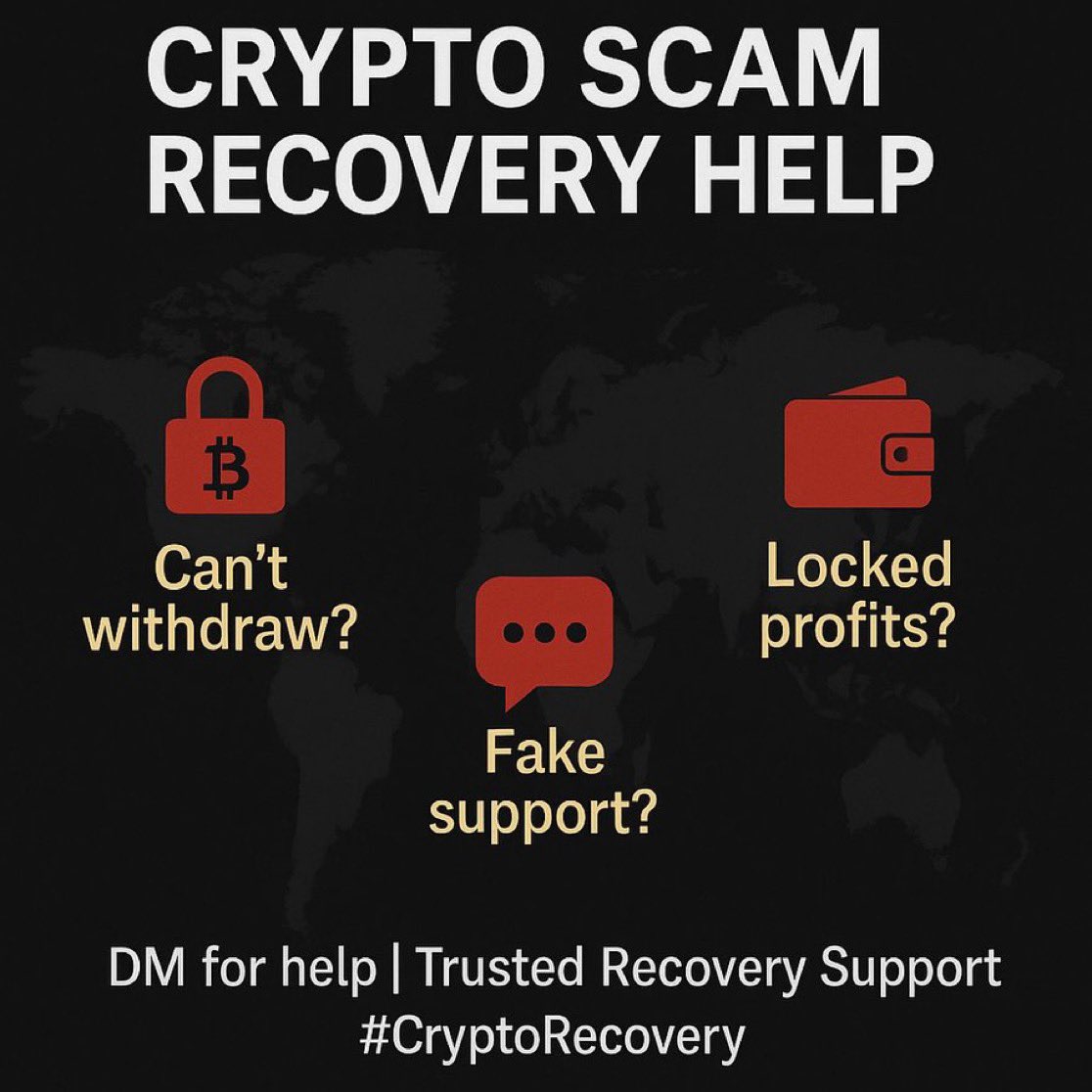 Christcleon's tweet image. ⚠️ Do not invest in #blockdag
Users report frozen funds and blocked withdrawals 🔒
🚫 Never pay any “release” fees and keep all transaction records safe.
📩 Seek assistance only from trusted crypto recovery professionals. #blockdagnetwork #BDAG