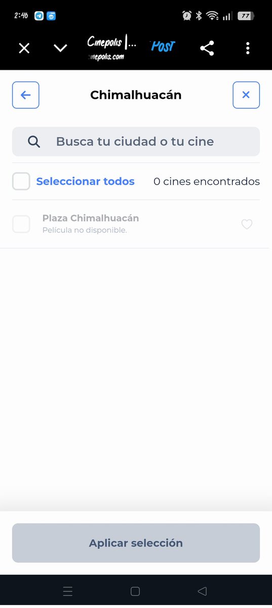 URIELLR12's tweet photo. @Cinepolis No me digas esto tío @Cinepolis yo quería ir al de Chimalhuacán o el de CD jardín 🥹 https://t.co/jdTJzslb83