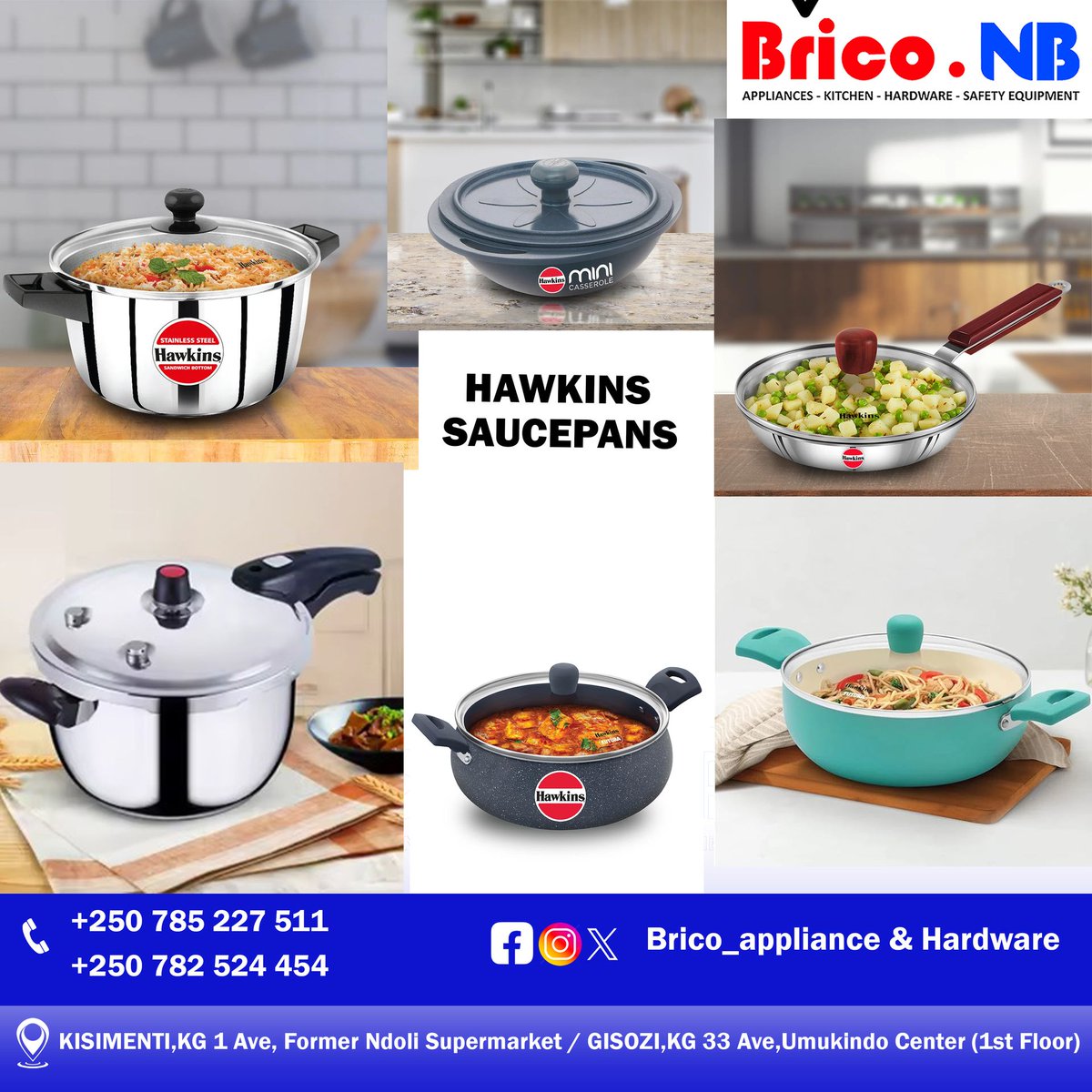 brico_appliance's tweet image. #rwot #lunchbox #kitchenequipment #highquality  #briconbltd #kisimenti  #home #restaurant #kigalirestaurant #kitchen #smartness #simplicity #guteka #saucepans #casserole #pot