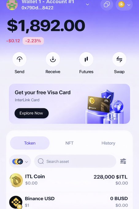 K_Gad806's tweet photo. My ITLX wallet is in use, now I send and receive $ using this wallet.
For you how many dollars you have transferred using this wallet.

Tell us 📥📥
#Interlink #ITLG #ITL https://t.co/YVwZx0Zsdp