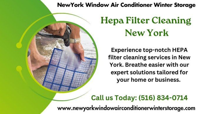 winterstorgenyc's tweet image. Keep your indoor air clean with our professional HEPA filter cleaning services in New York. Breathe easier and improve your air quality today. Contact us for free estimates: (516) 834-0714 / visit now: …windowairconditionerwinterstorage.com
#AirConditioning,#ACService,#HVAC,#CoolingSolutions