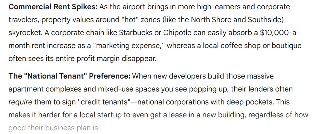 RealChattSpace's tweet image. Chattanooga and Commercial Gentrification:

When a city like Chattanooga successfully markets itself as a major hub, the very local businesses that made the city cool in the first place are often the ones that struggle to stay.👇 #chattanooga #tennessee #people #travels #family